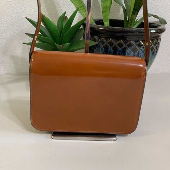 👜💕 TORY BURCH Crossbody Or Shoulder Tan Brown Leather Bag - Picture 2 of 14